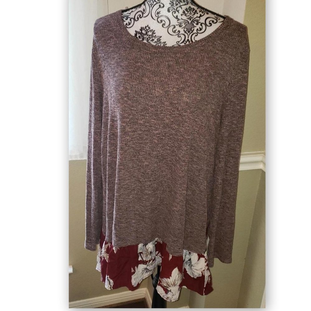 WOMEN'S TUNIC STYLE BLOUSE-SIZE XL